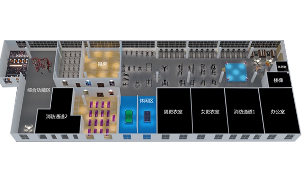 2000平方健身房配置方案-广西星空xk体育健身器材有限公司 2000平方健身房配置方案-广西星空xk体育健身器材有限公司