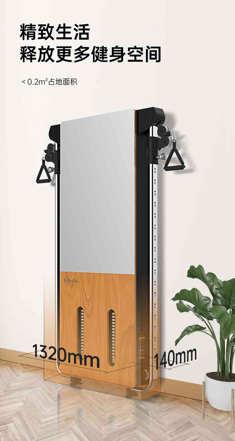 SH-G699 壁挂式拉绳训练器-广西星空xk体育健身器材有限公司