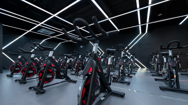 南宁富必达健身会所-动感单车房 南宁富必达健身会所-动感单车房